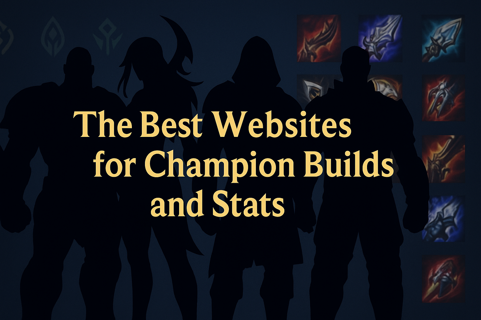 You are currently viewing The Best Websites for Champion Builds and Stats