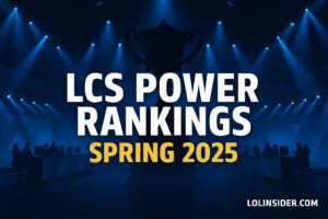 Read more about the article LCS Power Rankings for Spring 2025 (Fair?)