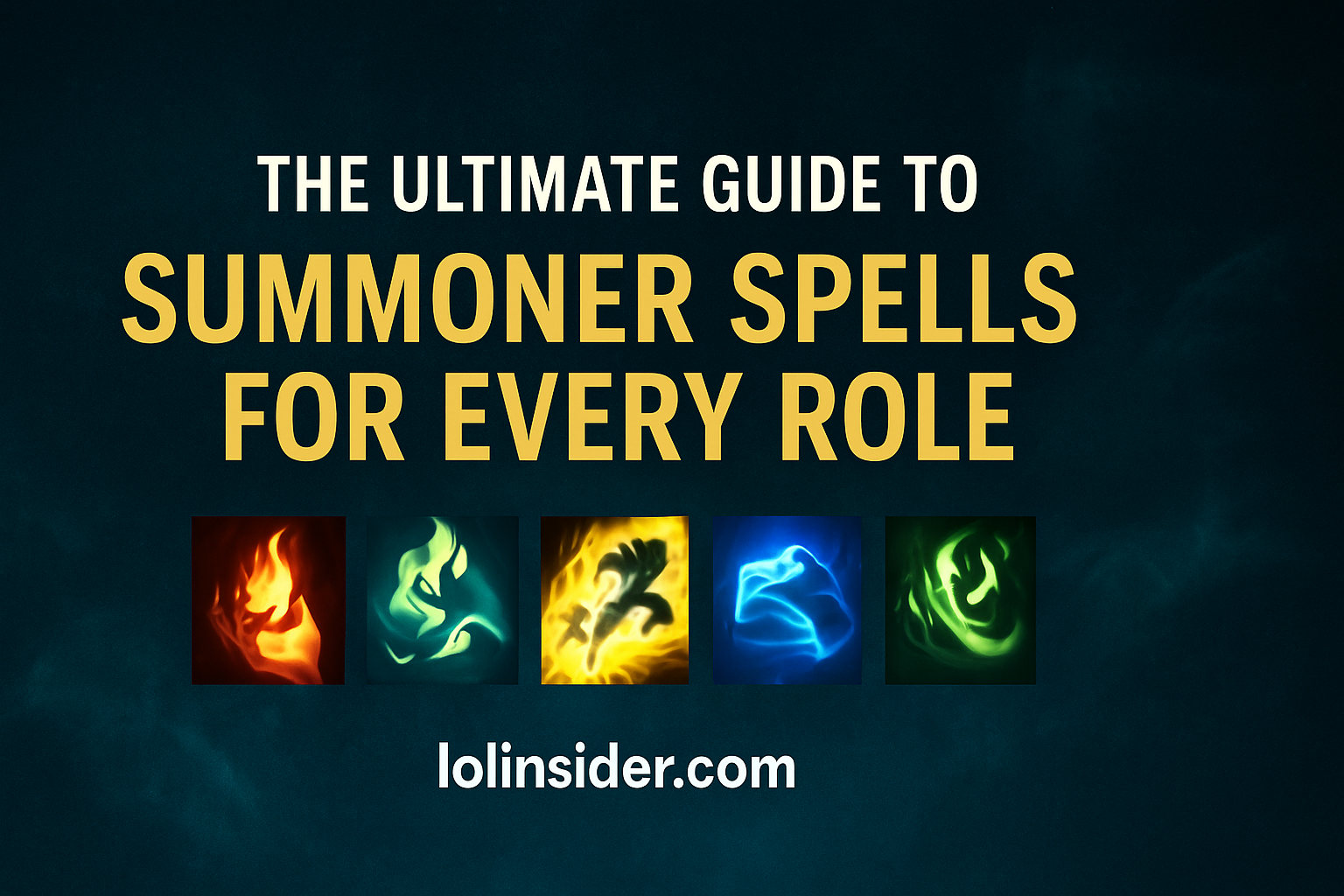 Read more about the article The Ultimate Guide to Summoner Spells for Every Role