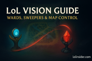 Read more about the article LoL Vision Guide: Wards, Sweepers, and Map Control