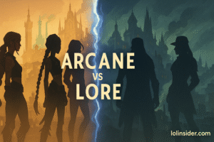 Read more about the article Arcane vs Lore Differences Explained in League of Legends