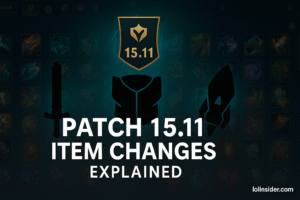 Read more about the article Patch 15.11 Item Changes Explained