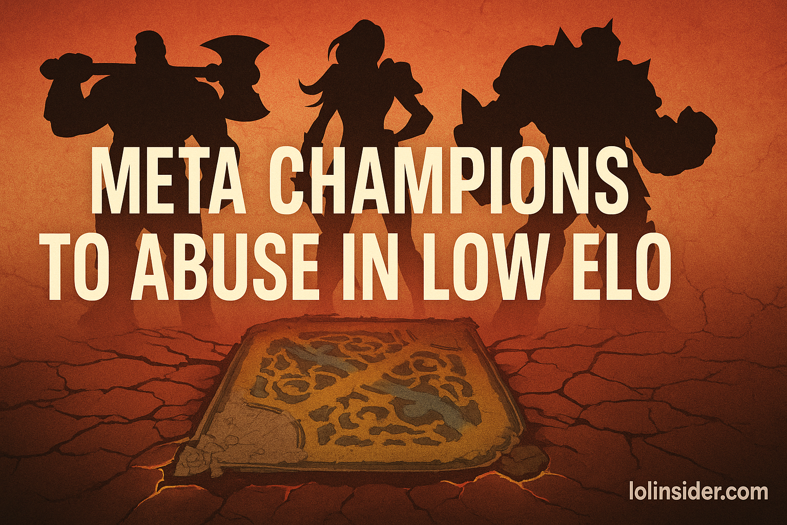 Read more about the article Meta Champions to Abuse in Low Elo