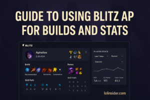 Read more about the article Guide to Using Blitz App for Builds and Stats